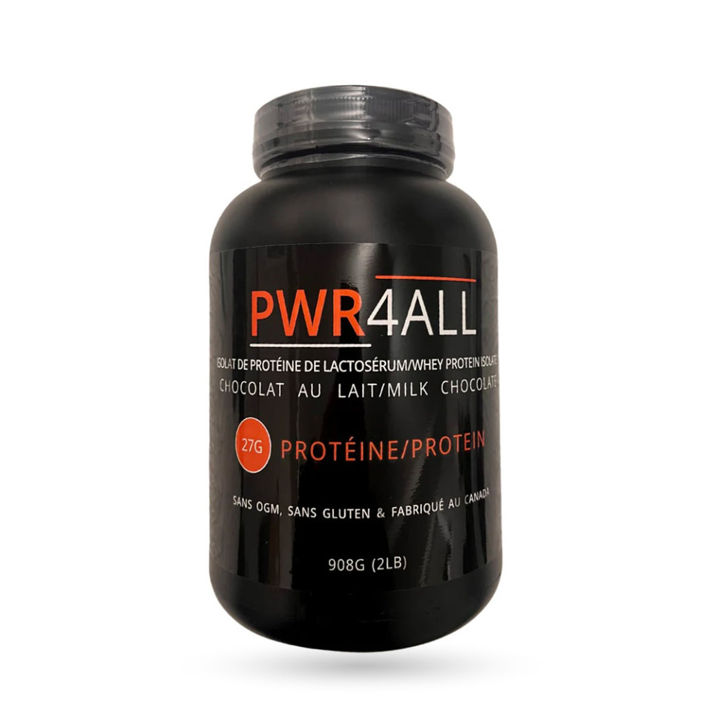 PWR4ALL WHEY PROTEIN ISOLATE- Chocolate