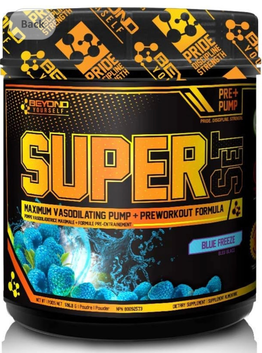 Beyond Yourself Superset Pre Workout - Pre Entrainement 716g