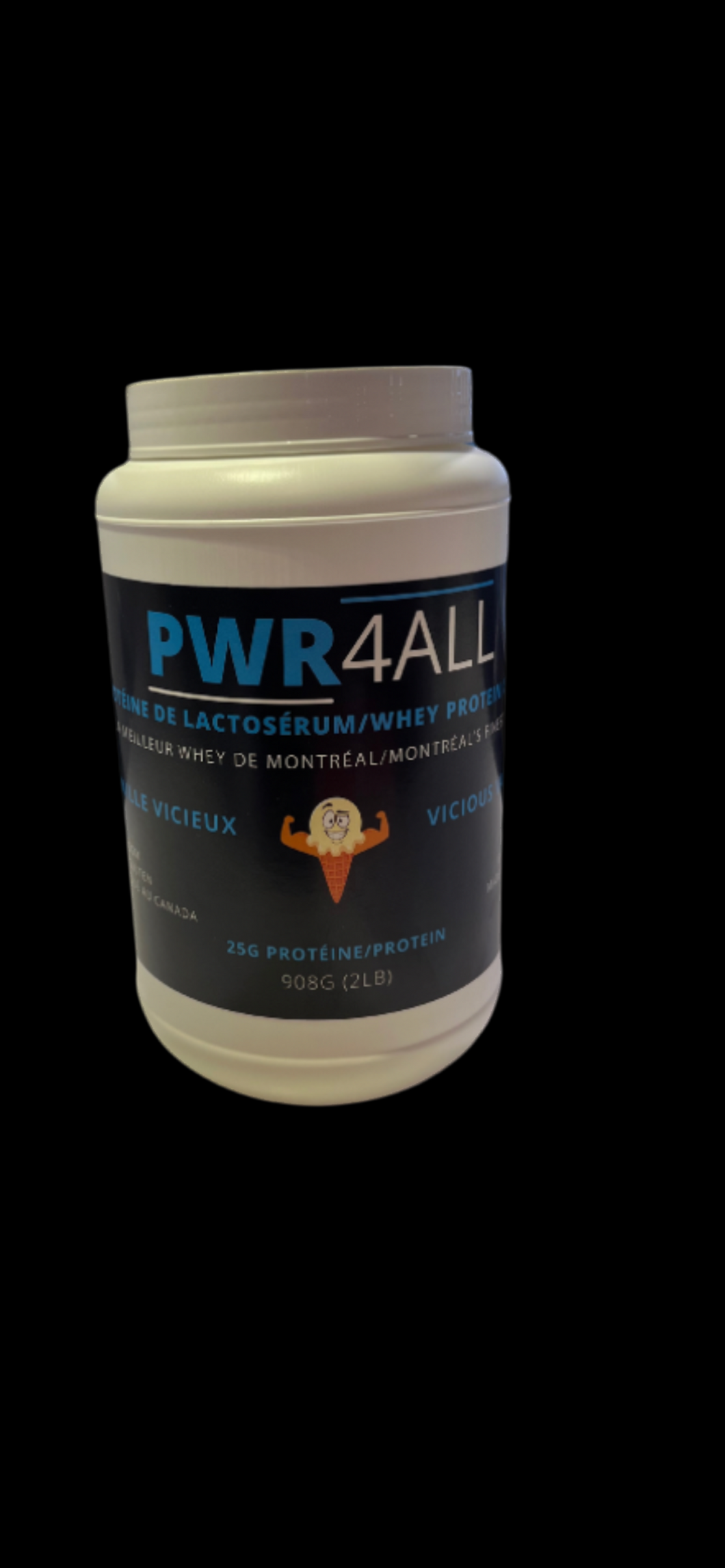 PWR4ALL WHEY PROTEIN ISOLATE - Vicious Vanilla 2 lbs
