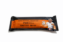 Load image into Gallery viewer, PWR4ALL Barre de Proteine Chocolat &amp; Beurre D'arachides - Chocolate Peanut Butter Protein Bars - Boite de 12
